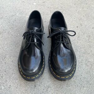 Sample Dr. Martens Black Platform Shoes
